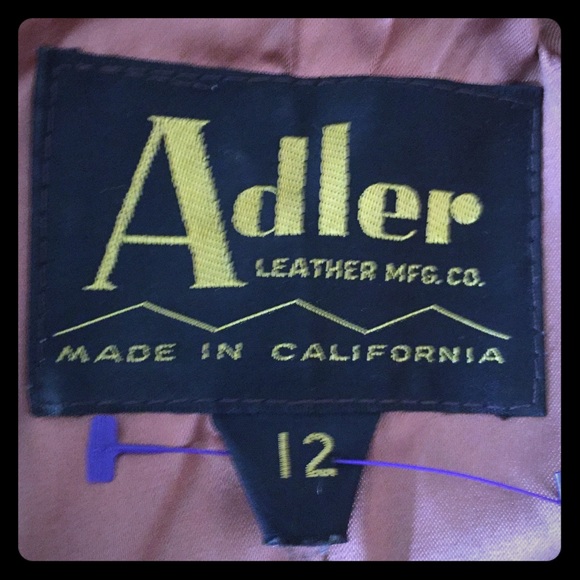 Adler Jackets & Blazers - Adler vintage leather jacket